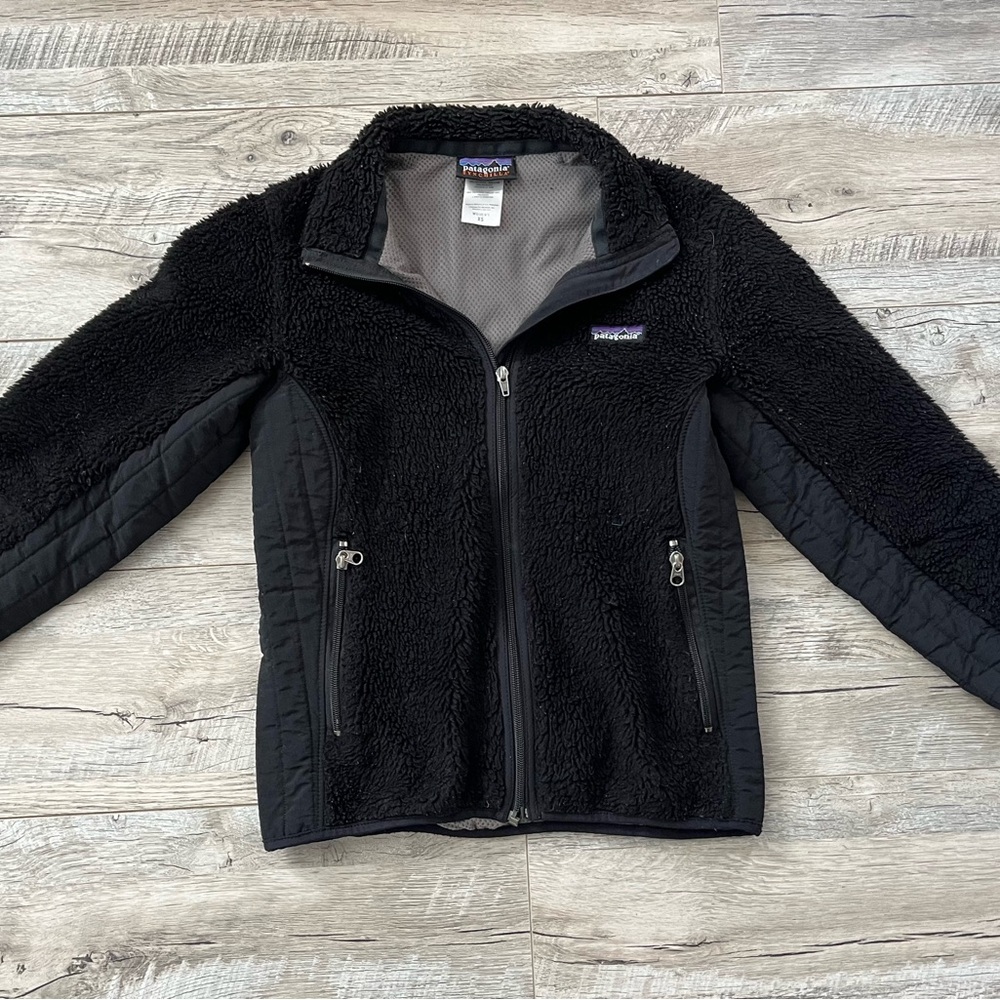 Patagonia Black Sherpa Fleece Jacket